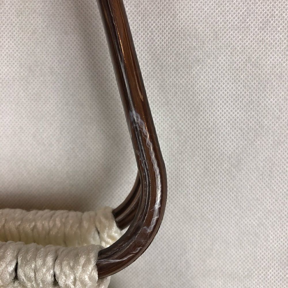 Homemade Macramé Beaded Purse  - Picture 4 of 6